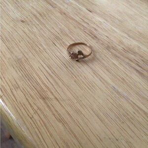 Elegant Black Hills Gold Leaf Ring